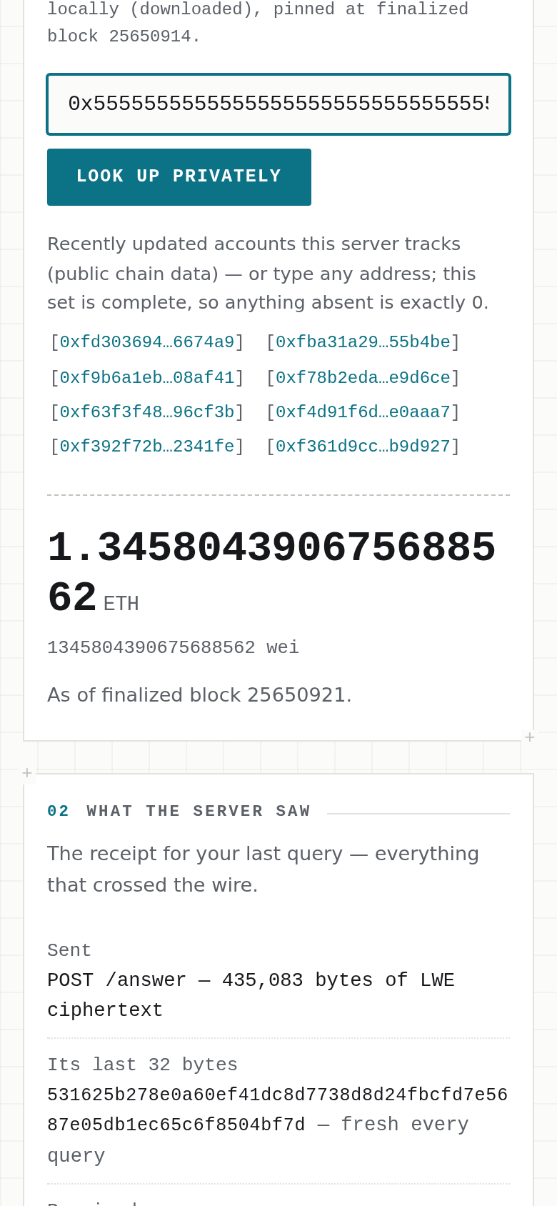 Screenshot of the RisePIR browser client rendered on a mobile-width screen.
